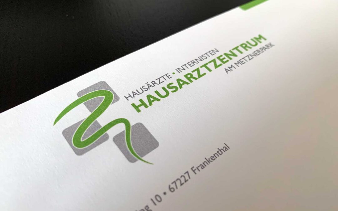 Corporate Design Hausarztzentrum am Metznerpark